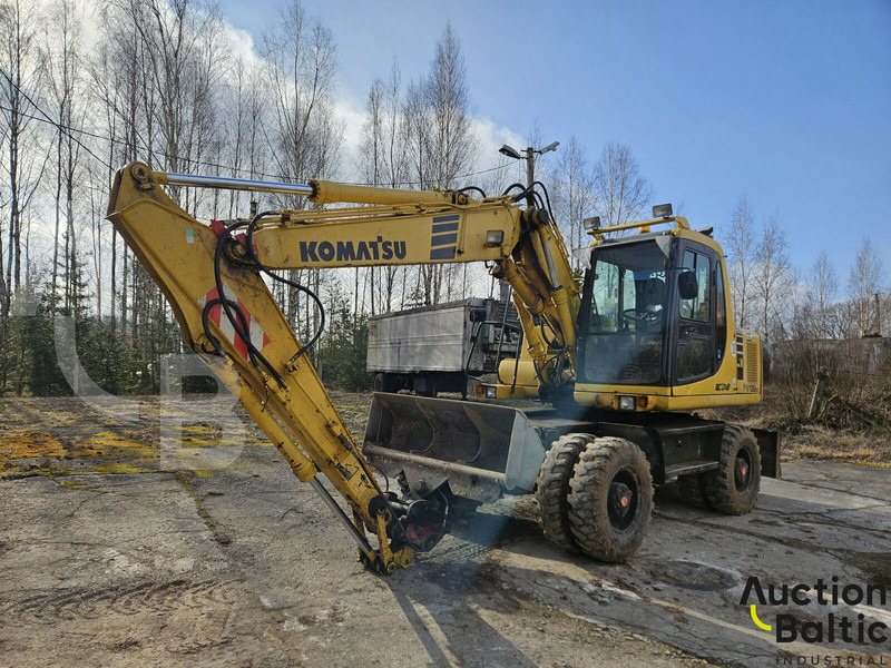 Komatsu PW130ES-6K - Kolesové rýpadlo: obrázok 1 Komatsu PW130ES-6K - Kolesové rýpadlo: obrázok 1