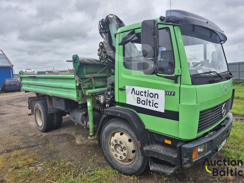 Mercedes-Benz 1117K - Sklápač, Auto s hydraulickou rukou: obrázok 1 Mercedes-Benz 1117K - Sklápač, Auto s hydraulickou rukou: obrázok 1