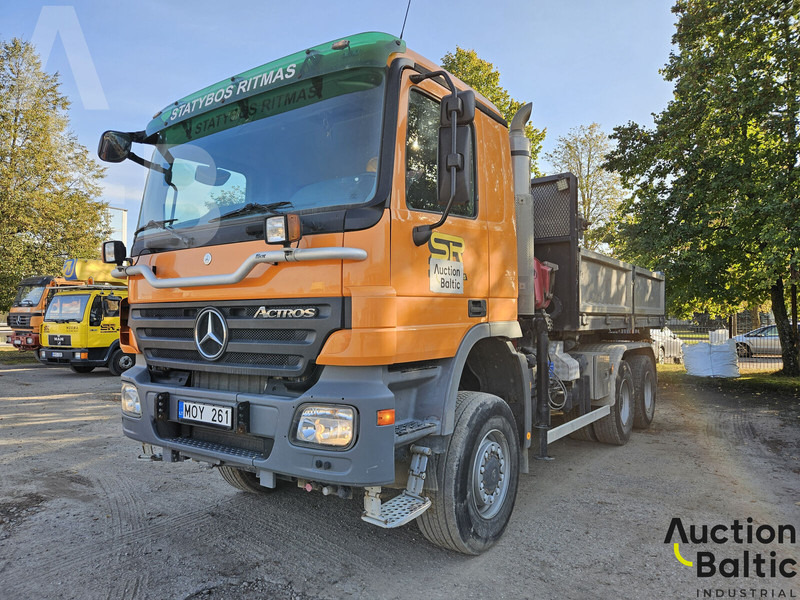 Mercedes-Benz Actros 1844 - Sklápač, Auto s hydraulickou rukou: obrázok 2 Mercedes-Benz Actros 1844 - Sklápač, Auto s hydraulickou rukou: obrázok 2