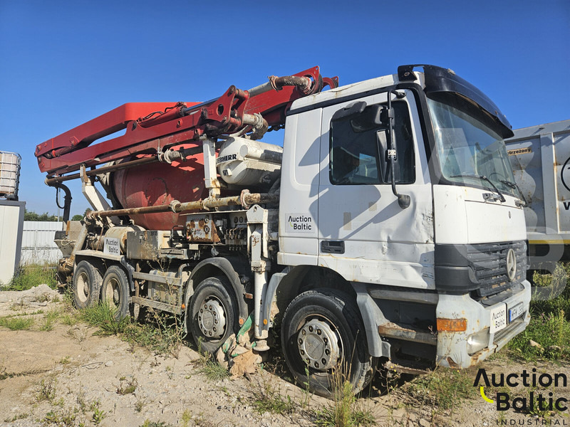 Mercedes-Benz Actros - Stacionárne čerpadlo betónu: obrázok 2 Mercedes-Benz Actros - Stacionárne čerpadlo betónu: obrázok 2