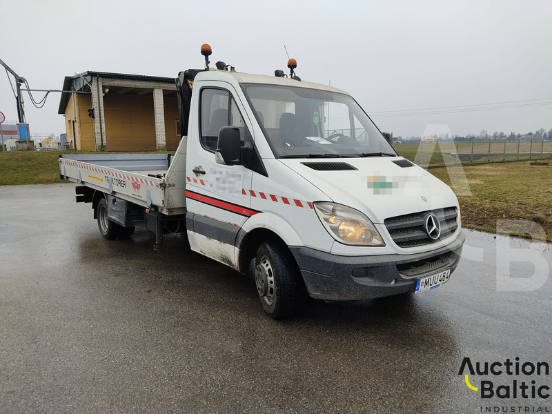 Mercedes-Benz Sprinter 515 CDI - Valníkový/ Plošinový nákladný automobil, Auto s hydraulickou rukou: obrázok 2 Mercedes-Benz Sprinter 515 CDI - Valníkový/ Plošinový nákladný automobil, Auto s hydraulickou rukou: obrázok 2