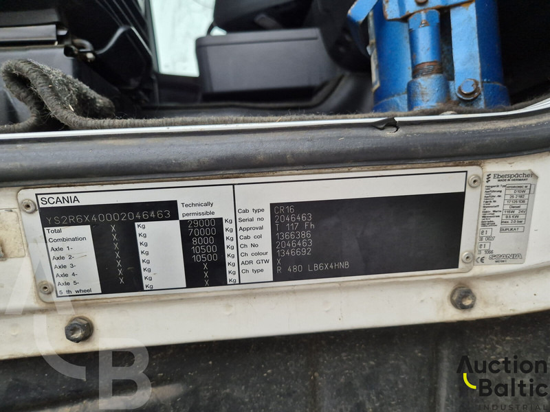 Sklápač Scania R 480 LB 6X4: obrázok 18