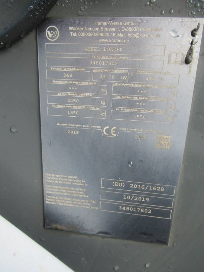 Kramer 5035 neue Schaufel/Gabel - Kolesový nakladač: obrázok 4 Kramer 5035 neue Schaufel/Gabel - Kolesový nakladač: obrázok 4