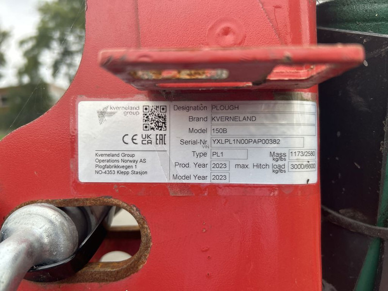 Pluh Kverneland Kverneland ploeg 150B variomat: obrázok 12 Pluh Kverneland Kverneland ploeg 150B variomat: obrázok 12