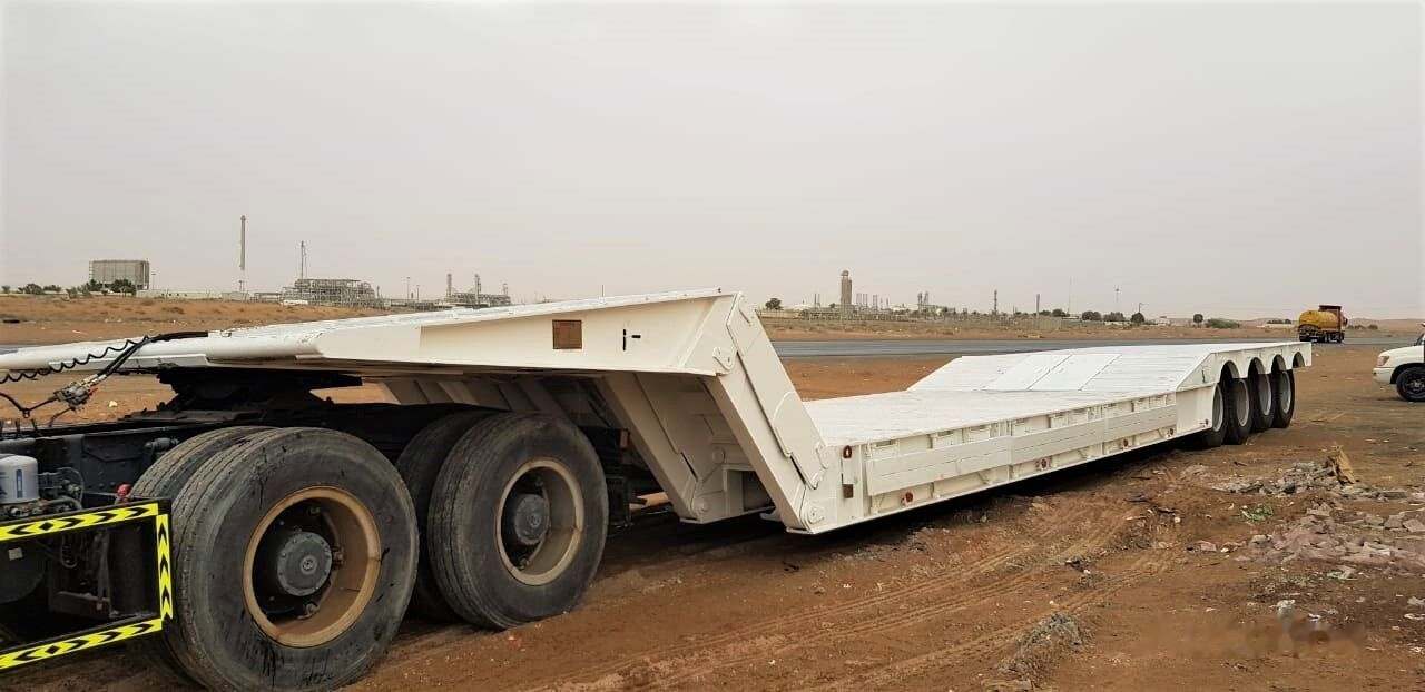 AME 120 Ton 4 Axle Front Loading Lowbed Semi-Trailer - Náves podvalník: obrázok 2 AME 120 Ton 4 Axle Front Loading Lowbed Semi-Trailer - Náves podvalník: obrázok 2