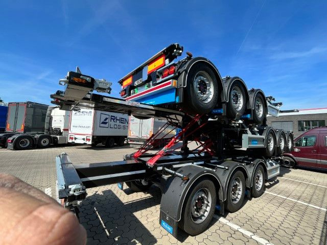 D-TEC Containerchassis Flexitrailer - Náves preprava kontajnerov/ Výmenná nadstavba: obrázok 2 D-TEC Containerchassis Flexitrailer - Náves preprava kontajnerov/ Výmenná nadstavba: obrázok 2