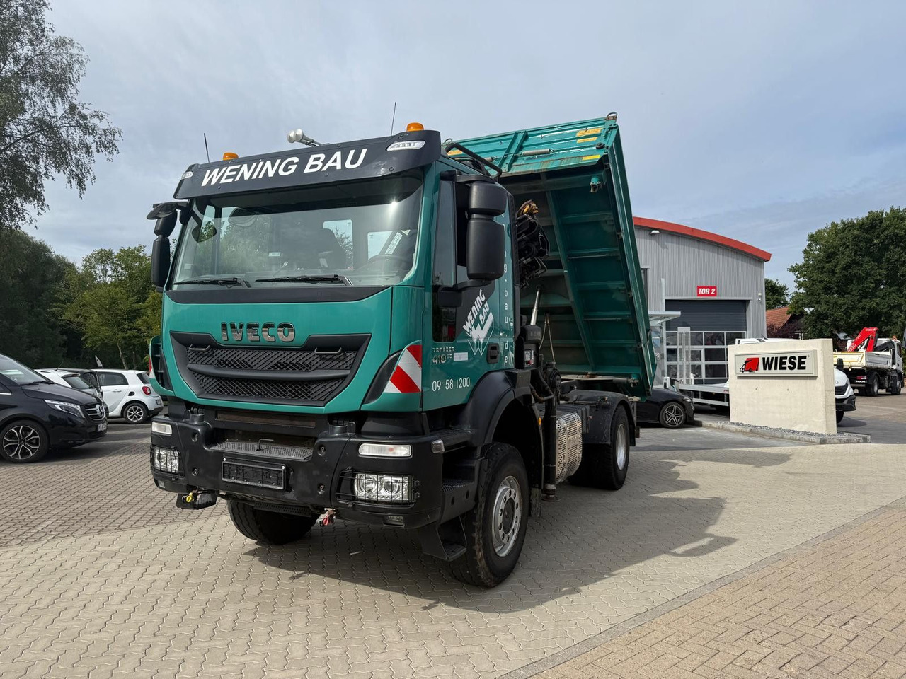 Iveco AD190 T/W Trakker 410 4x4 Allrad Kran KipperHIAB - Sklápač, Auto s hydraulickou rukou: obrázok 5 Iveco AD190 T/W Trakker 410 4x4 Allrad Kran KipperHIAB - Sklápač, Auto s hydraulickou rukou: obrázok 5