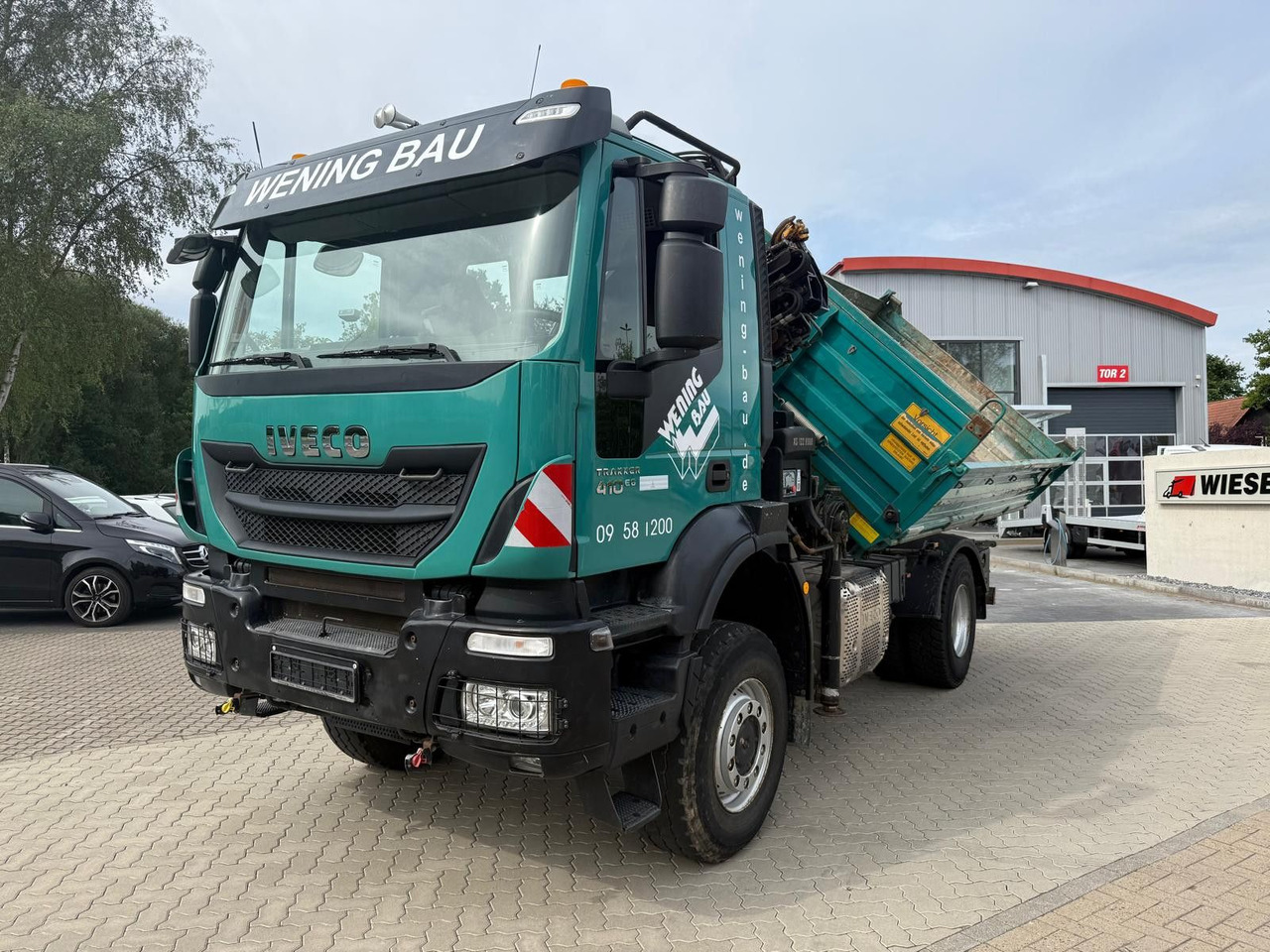 Iveco AD190 T/W Trakker 410 4x4 Allrad Kran KipperHIAB - Sklápač, Auto s hydraulickou rukou: obrázok 1 Iveco AD190 T/W Trakker 410 4x4 Allrad Kran KipperHIAB - Sklápač, Auto s hydraulickou rukou: obrázok 1