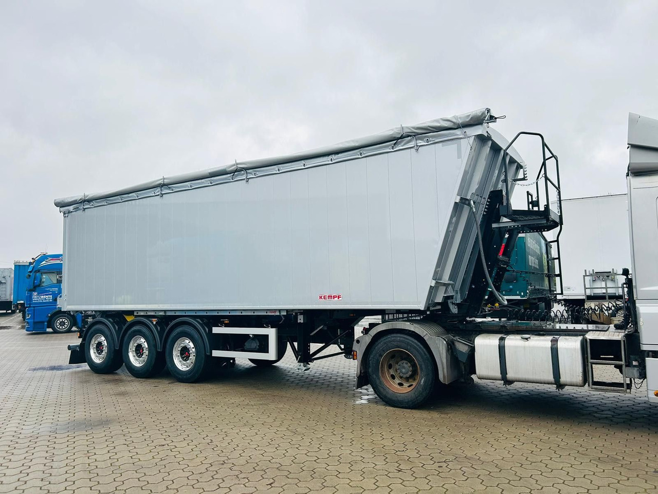 Kempf SKM 36/3 AK Alu Kipper 55 m³ Waschgerät - Náves sklápěcí: obrázok 3 Kempf SKM 36/3 AK Alu Kipper 55 m³ Waschgerät - Náves sklápěcí: obrázok 3