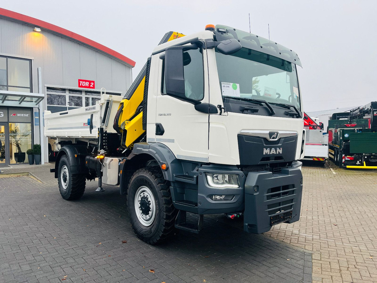 MAN TGM 18.320 4x4 BB Kipper Kran 131 Single Winter - Auto s hydraulickou rukou: obrázok 2 MAN TGM 18.320 4x4 BB Kipper Kran 131 Single Winter - Auto s hydraulickou rukou: obrázok 2