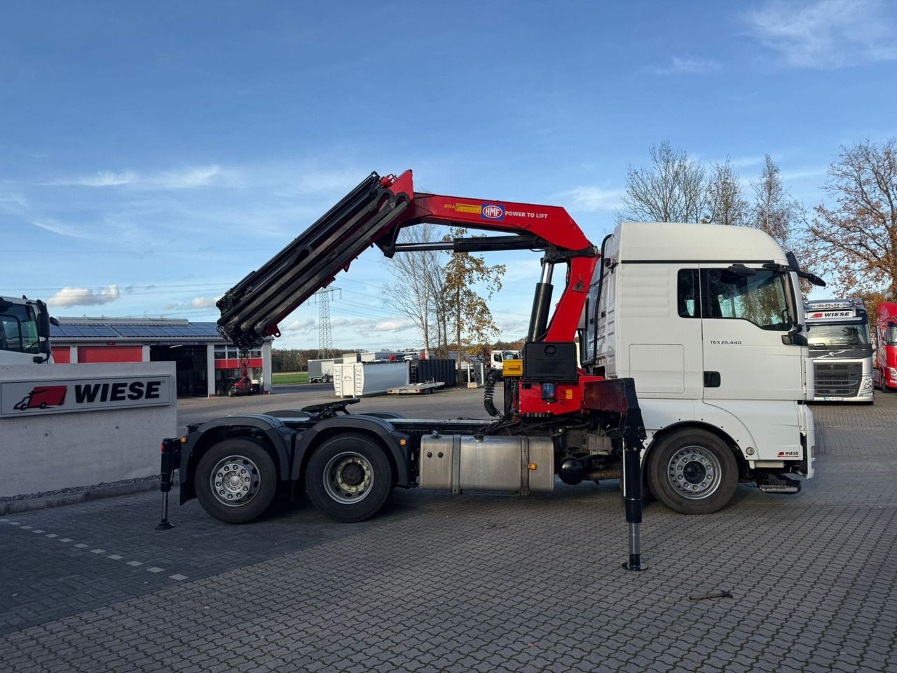 MAN TGX 26.440 6x2 mit HMF 3000-5 Kran Top Zustand - Auto s hydraulickou rukou: obrázok 2 MAN TGX 26.440 6x2 mit HMF 3000-5 Kran Top Zustand - Auto s hydraulickou rukou: obrázok 2