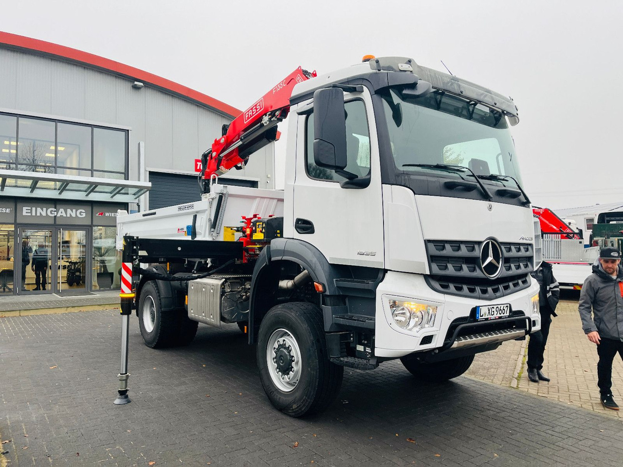 Mercedes-Benz Arocs 1835 4x4 Meiller Fassi F135 Kran Kipper - Sklápač, Auto s hydraulickou rukou: obrázok 2 Mercedes-Benz Arocs 1835 4x4 Meiller Fassi F135 Kran Kipper - Sklápač, Auto s hydraulickou rukou: obrázok 2