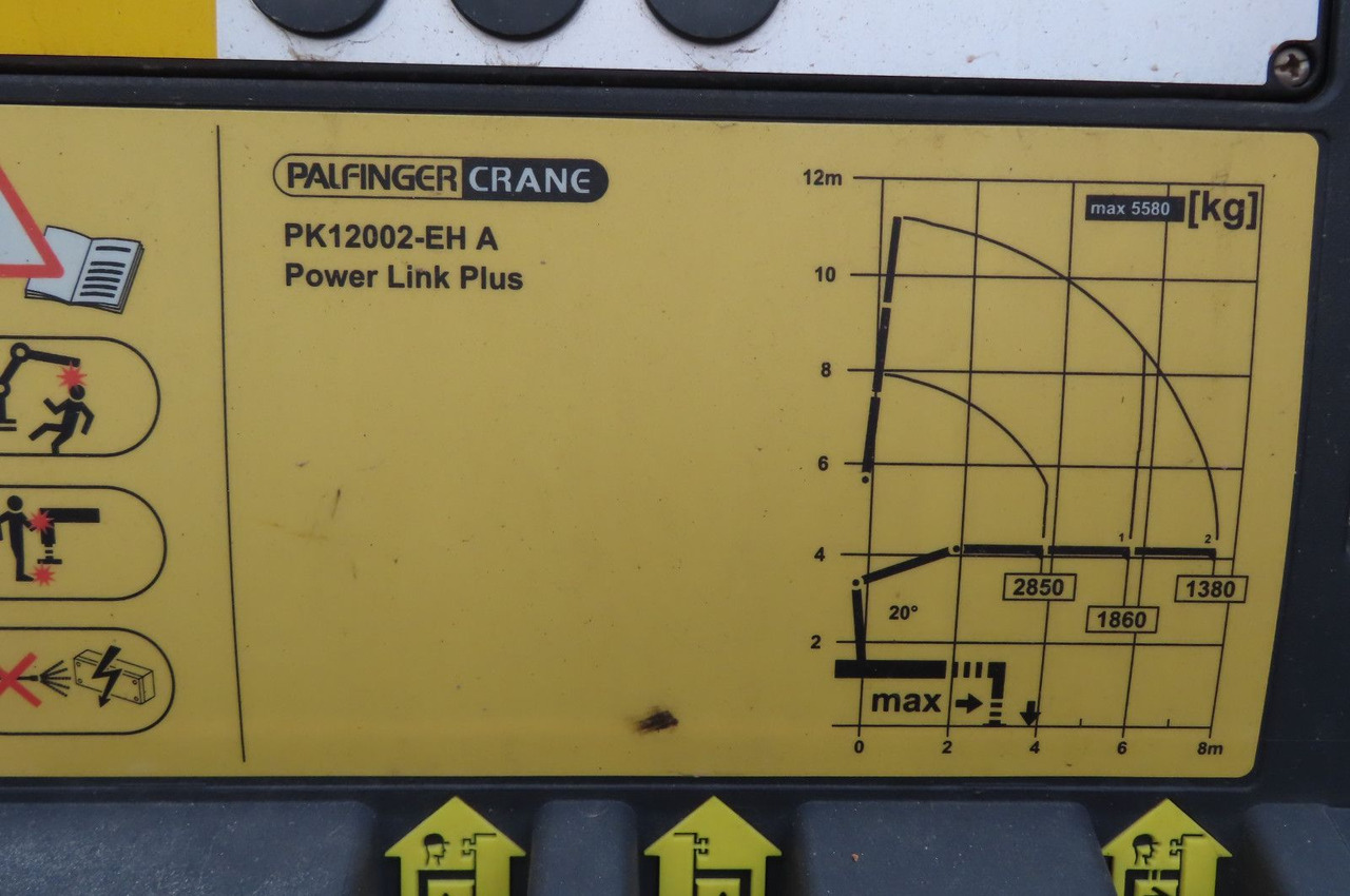 Mercedes-Benz Axor 1833 L - Glastransporter Kran Palfinger - Auto s hydraulickou rukou: obrázok 4 Mercedes-Benz Axor 1833 L - Glastransporter Kran Palfinger - Auto s hydraulickou rukou: obrázok 4