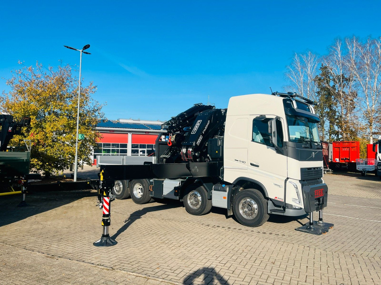 Volvo FH 540 SZM mit F1450 HXP Fly Jib + Winde - Nákladné auto, Auto s hydraulickou rukou: obrázok 1 Volvo FH 540 SZM mit F1450 HXP Fly Jib + Winde - Nákladné auto, Auto s hydraulickou rukou: obrázok 1