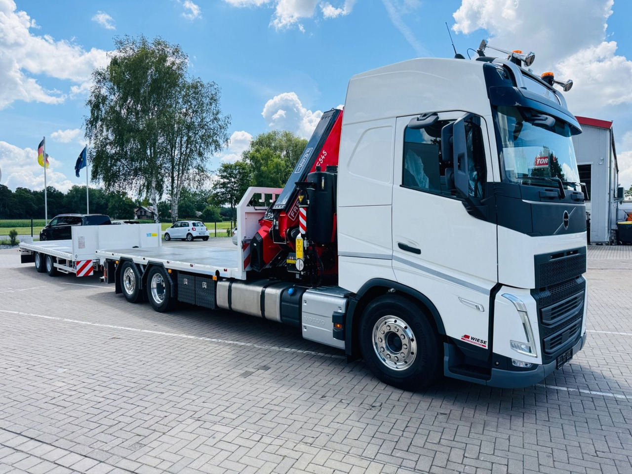 Volvo FH540 6x2 Containerpritsche mit F545RA.2.26 - Nákladné auto, Auto s hydraulickou rukou: obrázok 1 Volvo FH540 6x2 Containerpritsche mit F545RA.2.26 - Nákladné auto, Auto s hydraulickou rukou: obrázok 1