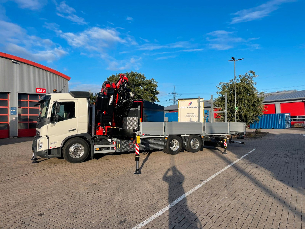 Volvo FMX 500 FASSI Ladekran F545 JIB & Winde Sofort - Nákladné auto, Auto s hydraulickou rukou: obrázok 1 Volvo FMX 500 FASSI Ladekran F545 JIB & Winde Sofort - Nákladné auto, Auto s hydraulickou rukou: obrázok 1