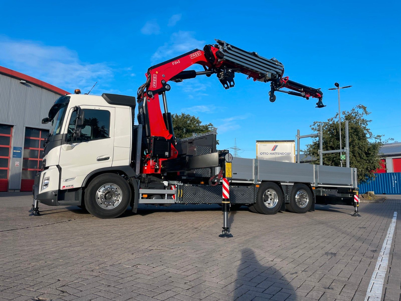 Volvo FMX 500 FASSI Ladekran F545 JIB & Winde Sofort - Nákladné auto, Auto s hydraulickou rukou: obrázok 5 Volvo FMX 500 FASSI Ladekran F545 JIB & Winde Sofort - Nákladné auto, Auto s hydraulickou rukou: obrázok 5