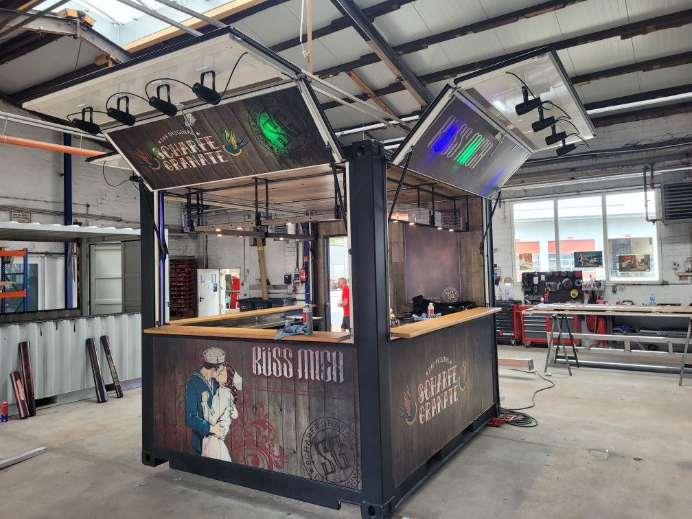 Premium Container Mobile Bar Event Food Truck Kn - Príves: obrázok 2 Premium Container Mobile Bar Event Food Truck Kn - Príves: obrázok 2