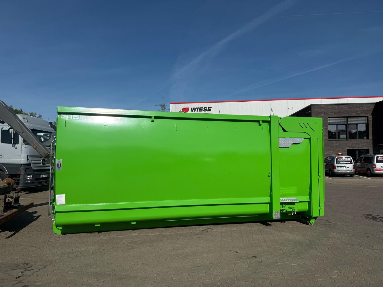 RSM Abrollcontainer 38m³ mit hydr. Heckklappe - Príves preprava kontajnerov/ Výmenná nadstavba: obrázok 4 RSM Abrollcontainer 38m³ mit hydr. Heckklappe - Príves preprava kontajnerov/ Výmenná nadstavba: obrázok 4