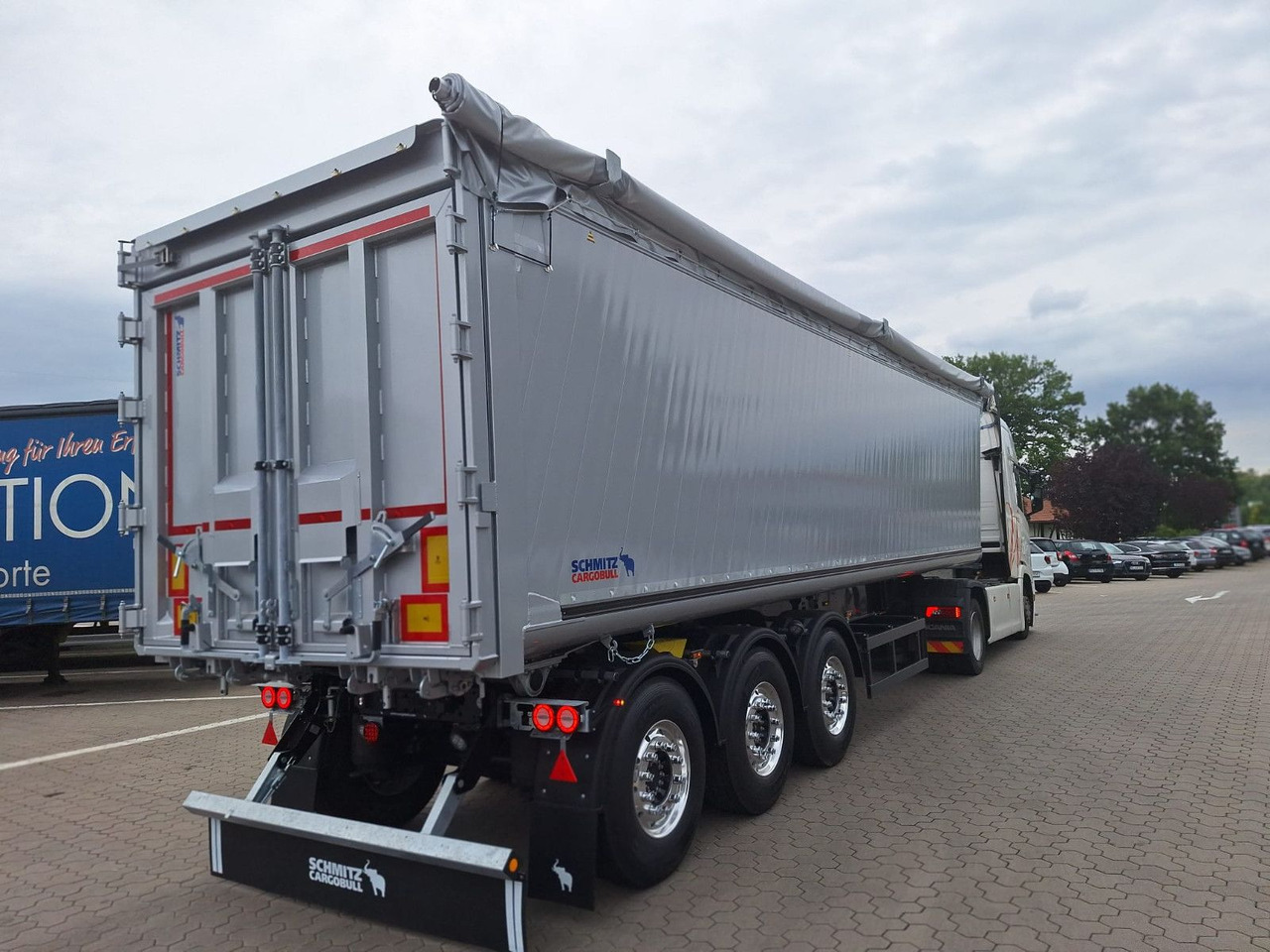 Náves sklápěcí Schmitz Cargobull Kipper 52m³ mit gekröpftem Chassis: obrázok 6