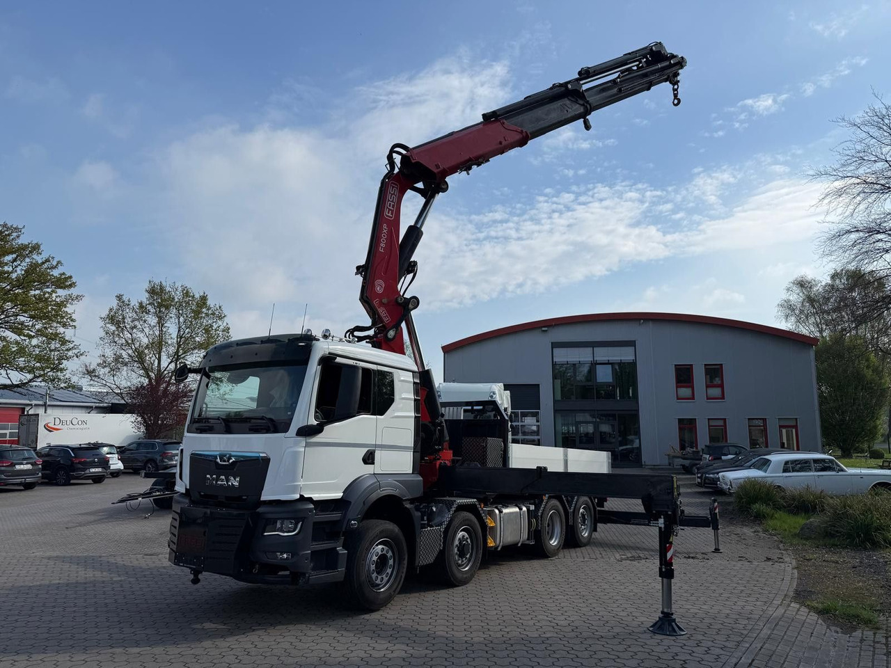 MAN 35.520 8x4 Fassi F800 RA2.28 OHNE ABSTÜTZÜBERWA. - Ťahač: obrázok 2 MAN 35.520 8x4 Fassi F800 RA2.28 OHNE ABSTÜTZÜBERWA. - Ťahač: obrázok 2