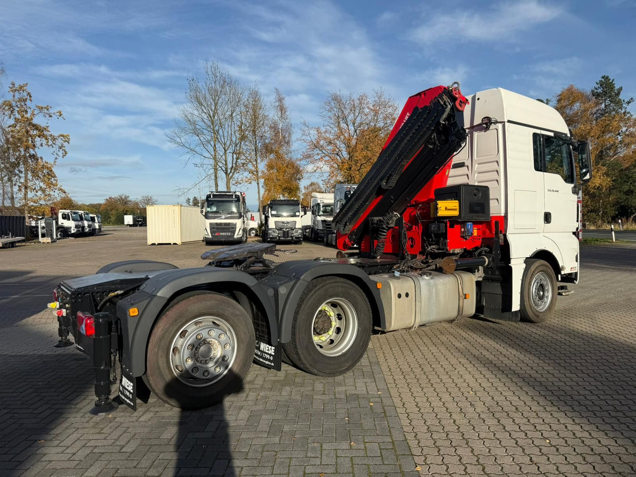 MAN TGX 26.440 6x2 mit HMF 3000-K5 Kran Top Zustand - Ťahač: obrázok 5 MAN TGX 26.440 6x2 mit HMF 3000-K5 Kran Top Zustand - Ťahač: obrázok 5
