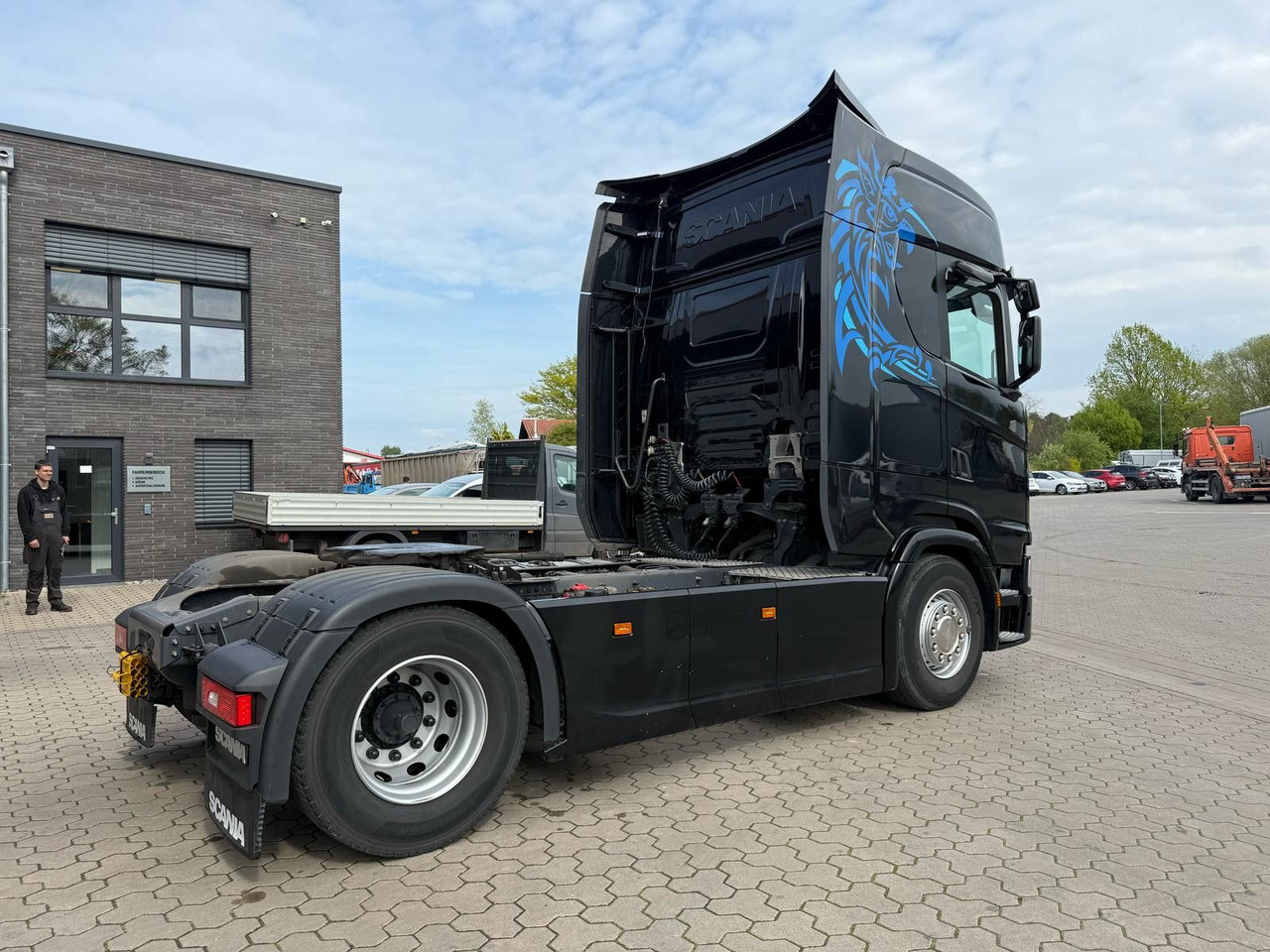 Scania S450 BL mit Schubboden Hydraulik TÜV Neu - Ťahač: obrázok 3 Scania S450 BL mit Schubboden Hydraulik TÜV Neu - Ťahač: obrázok 3