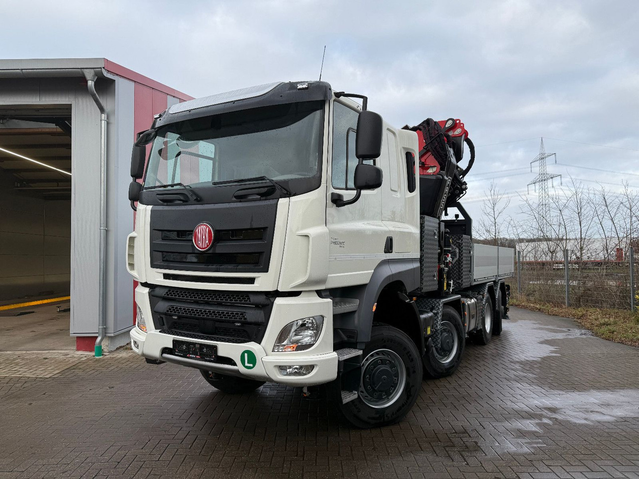 Tatra 41.500 8x8 Phoenix Fassi F710 Kran - Valníkový/ Plošinový nákladný automobil, Auto s hydraulickou rukou: obrázok 4 Tatra 41.500 8x8 Phoenix Fassi F710 Kran - Valníkový/ Plošinový nákladný automobil, Auto s hydraulickou rukou: obrázok 4