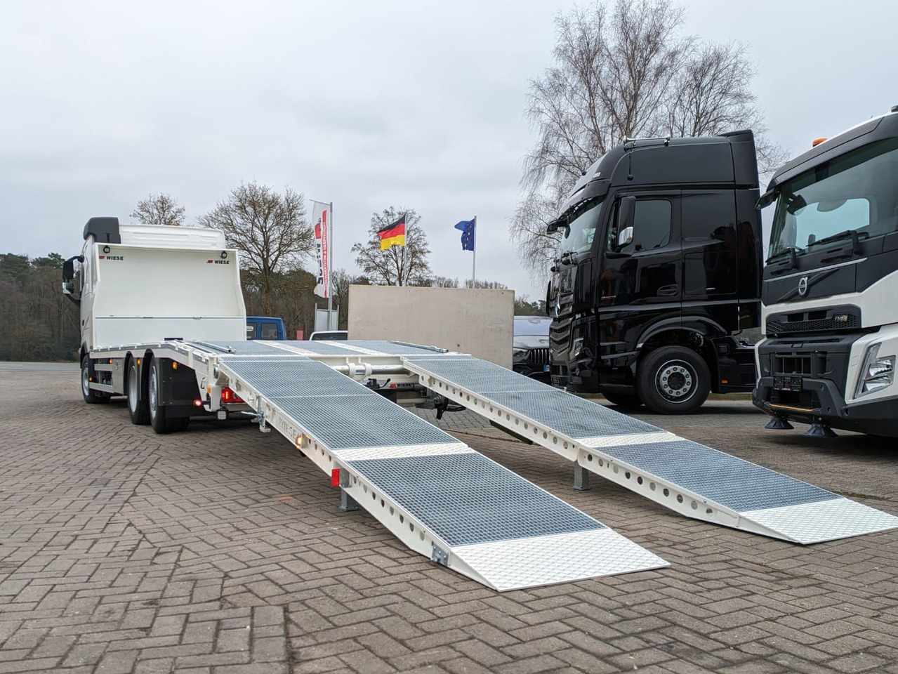 Volvo FH 420 Maschinentransporter Rampennen. - Odťahovy voz: obrázok 5 Volvo FH 420 Maschinentransporter Rampennen. - Odťahovy voz: obrázok 5