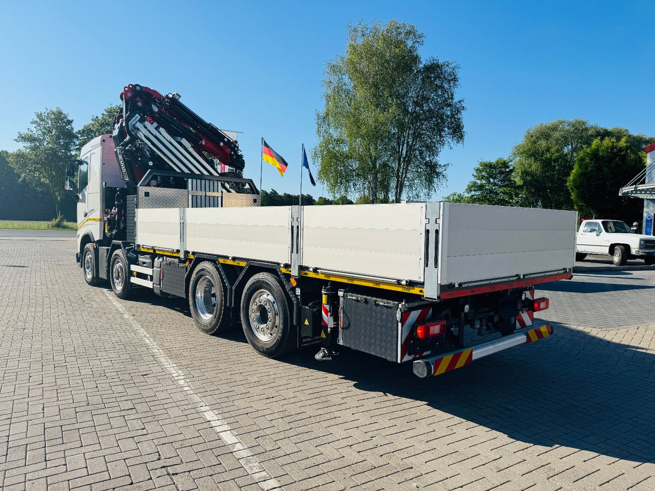 Volvo FH 500 8x2 mit F710RA.2.27 L426 und V20 Winde - Valníkový/ Plošinový nákladný automobil, Auto s hydraulickou rukou: obrázok 5 Volvo FH 500 8x2 mit F710RA.2.27 L426 und V20 Winde - Valníkový/ Plošinový nákladný automobil, Auto s hydraulickou rukou: obrázok 5