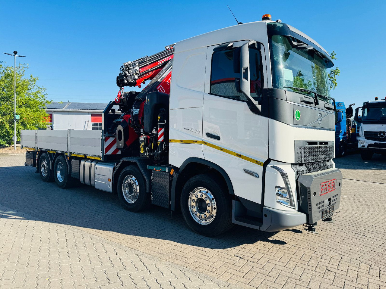 Volvo FH 500 8x2 mit F710RA.2.27 L426 und V20 Winde - Valníkový/ Plošinový nákladný automobil, Auto s hydraulickou rukou: obrázok 2 Volvo FH 500 8x2 mit F710RA.2.27 L426 und V20 Winde - Valníkový/ Plošinový nákladný automobil, Auto s hydraulickou rukou: obrázok 2