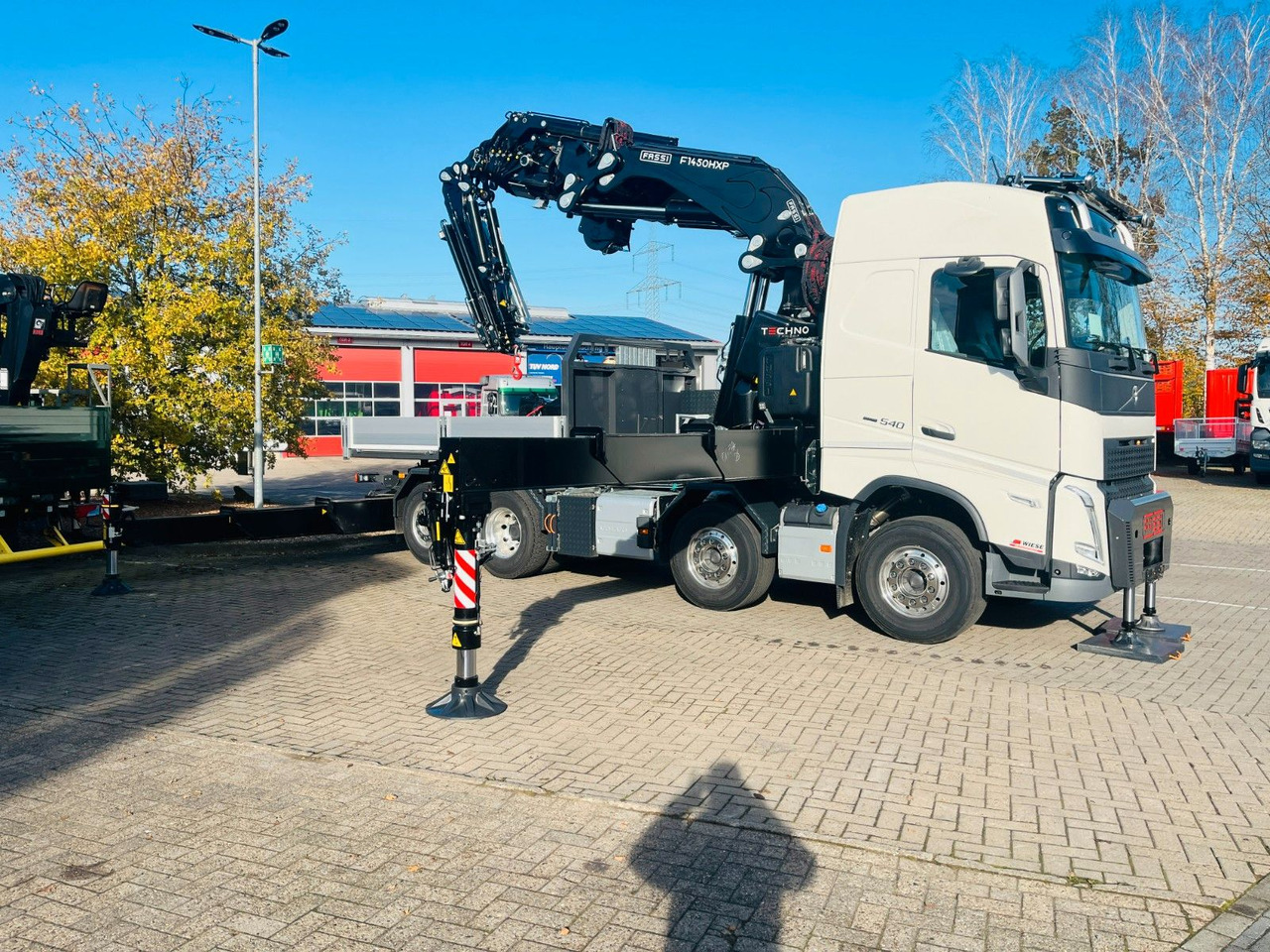 Volvo FH 540 SZM mit F1450 HXP Fly Jib + Winde - Auto s hydraulickou rukou: obrázok 4 Volvo FH 540 SZM mit F1450 HXP Fly Jib + Winde - Auto s hydraulickou rukou: obrázok 4