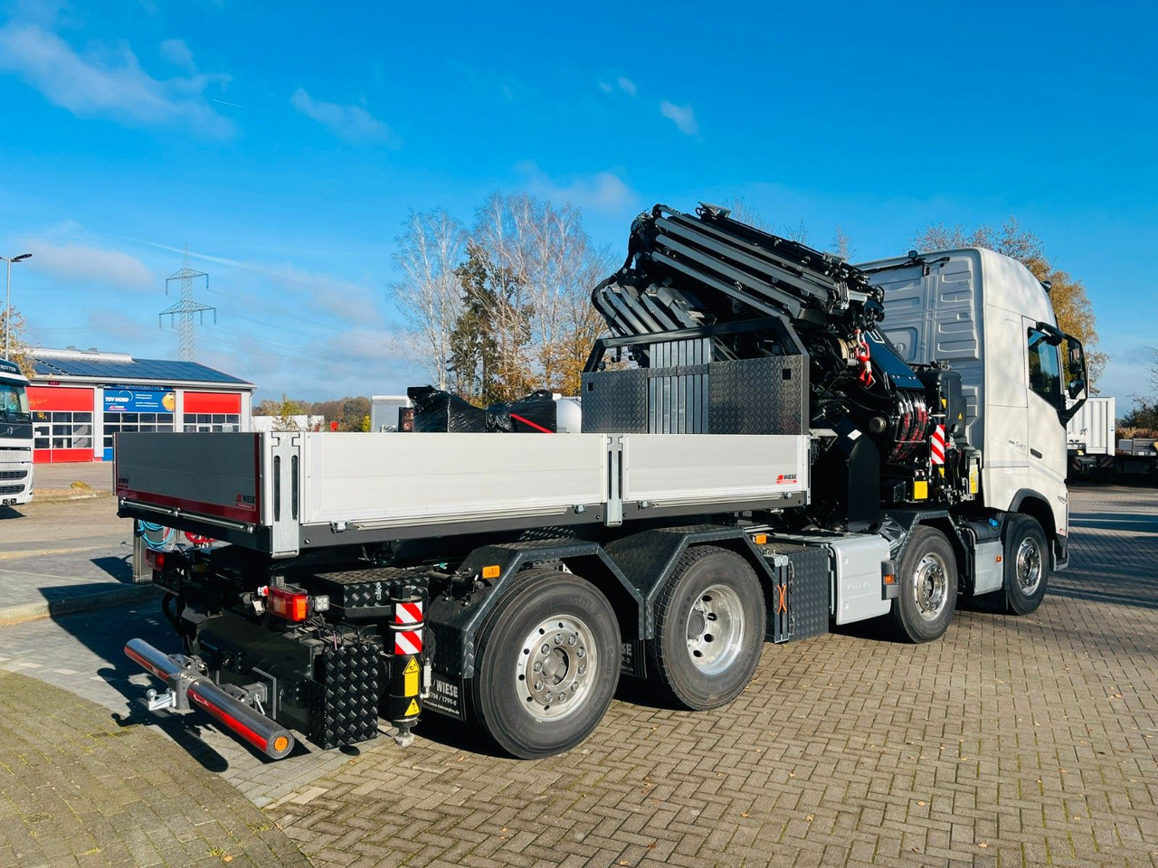 Volvo FH 540 SZM mit F1450 HXP Fly Jib + Winde - Valníkový/ Plošinový nákladný automobil, Auto s hydraulickou rukou: obrázok 3 Volvo FH 540 SZM mit F1450 HXP Fly Jib + Winde - Valníkový/ Plošinový nákladný automobil, Auto s hydraulickou rukou: obrázok 3