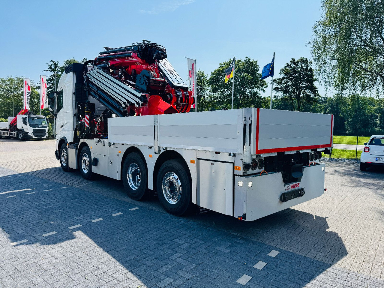 Valníkový/ Plošinový nákladný automobil, Auto s hydraulickou rukou Volvo FH 540 mit Fassi F2150RAL Fly Jib + Winde: obrázok 10
