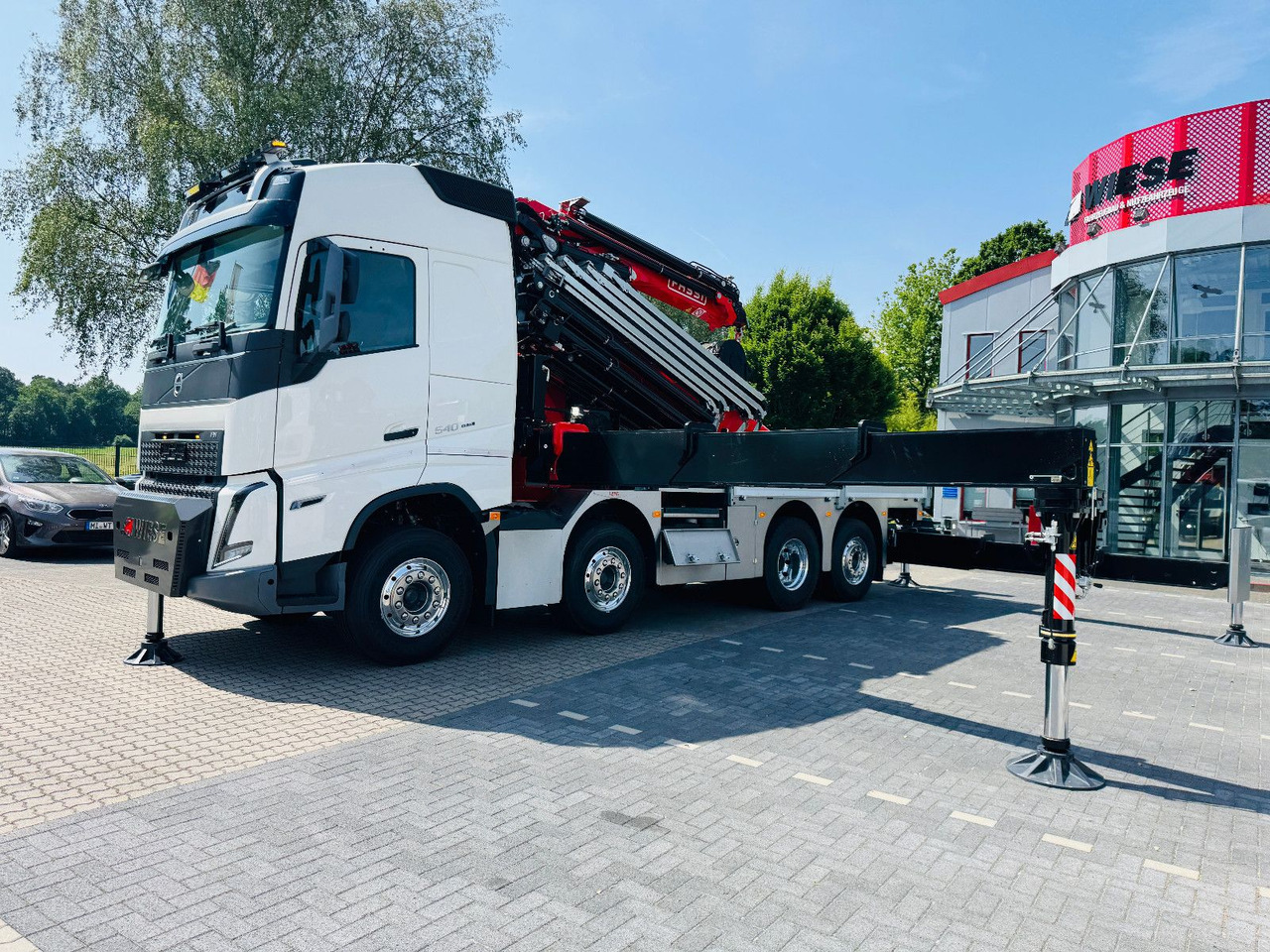 Volvo FH 540 mit Fassi F2150RAL Fly Jib + Winde - Valníkový/ Plošinový nákladný automobil, Auto s hydraulickou rukou: obrázok 4 Volvo FH 540 mit Fassi F2150RAL Fly Jib + Winde - Valníkový/ Plošinový nákladný automobil, Auto s hydraulickou rukou: obrázok 4