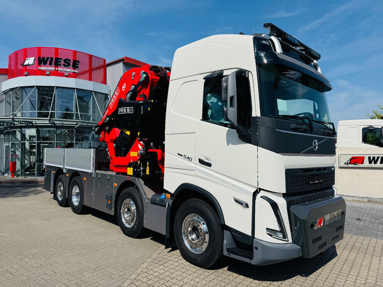Valníkový/ Plošinový nákladný automobil, Auto s hydraulickou rukou Volvo FH 540 mit Fassi F2150RAL Fly Jib + Winde: obrázok 7