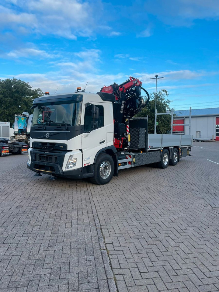 Volvo FMX 500 FASSI Ladekran F545 JIB & Winde Sofort - Valníkový/ Plošinový nákladný automobil, Auto s hydraulickou rukou: obrázok 2 Volvo FMX 500 FASSI Ladekran F545 JIB & Winde Sofort - Valníkový/ Plošinový nákladný automobil, Auto s hydraulickou rukou: obrázok 2