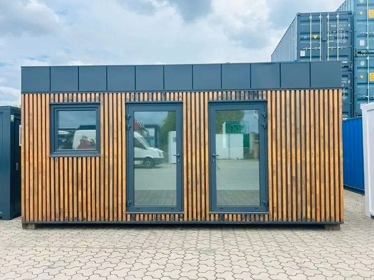 Wiese Wunderschöner Büro/Saunacontainer - Príves preprava kontajnerov/ Výmenná nadstavba: obrázok 1 Wiese Wunderschöner Büro/Saunacontainer - Príves preprava kontajnerov/ Výmenná nadstavba: obrázok 1