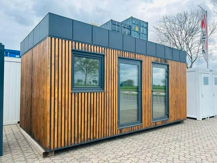 Wiese Wunderschöner Büro/Saunacontainer - Príves preprava kontajnerov/ Výmenná nadstavba: obrázok 3 Wiese Wunderschöner Büro/Saunacontainer - Príves preprava kontajnerov/ Výmenná nadstavba: obrázok 3
