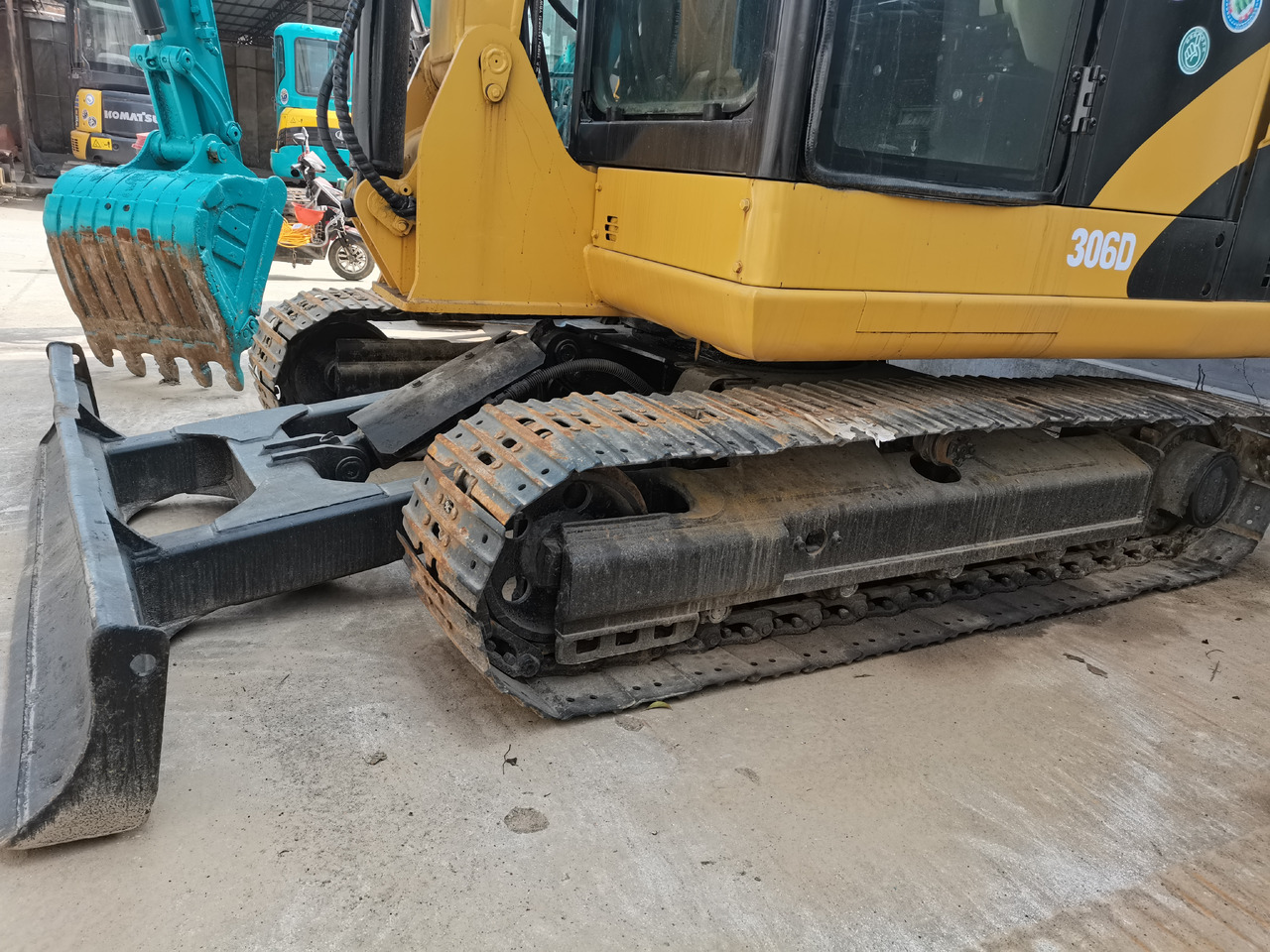 CATERPILLAR 306D - Pásové rýpadlo: obrázok 4 CATERPILLAR 306D - Pásové rýpadlo: obrázok 4