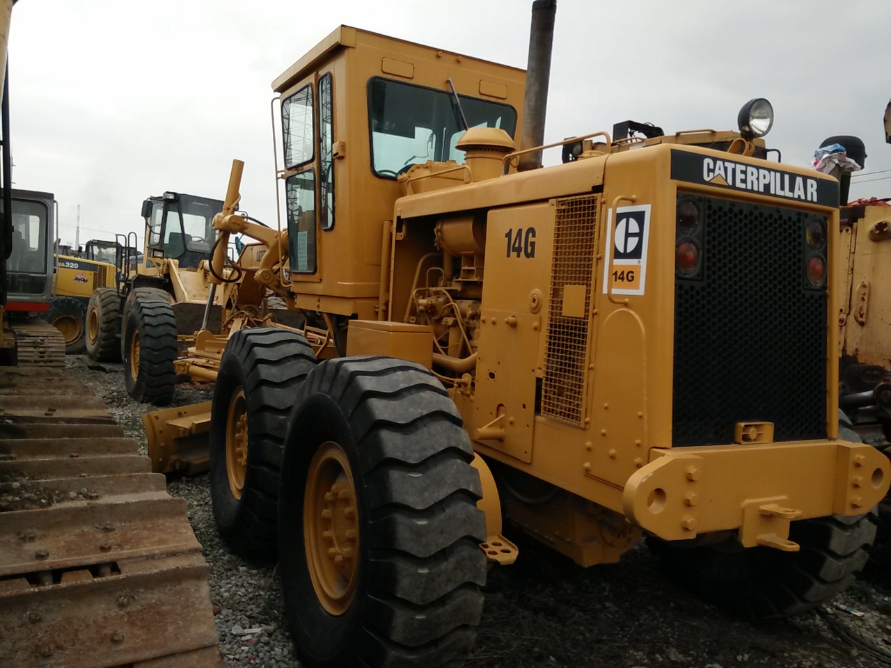 CATERPILLAR CAT-14G-Grader - Zrovnávač: obrázok 4 CATERPILLAR CAT-14G-Grader - Zrovnávač: obrázok 4