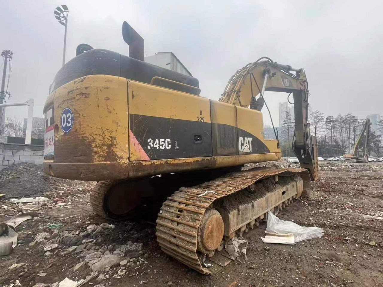 CATERPILLAR CAT-345C - Pásové rýpadlo: obrázok 3 CATERPILLAR CAT-345C - Pásové rýpadlo: obrázok 3