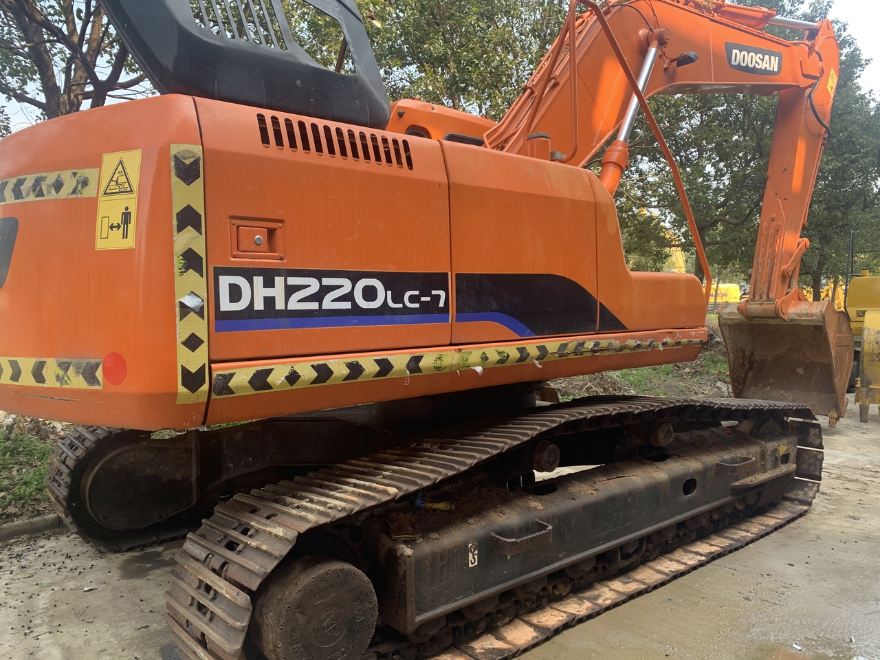 DOOSAN DH200LC-7 - Pásové rýpadlo: obrázok 4 DOOSAN DH200LC-7 - Pásové rýpadlo: obrázok 4