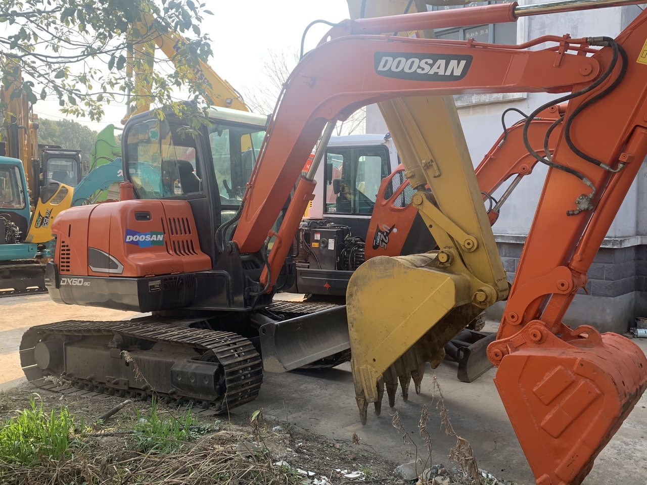 DOOSAN DX60-9 - Mini rýpadlo: obrázok 4 DOOSAN DX60-9 - Mini rýpadlo: obrázok 4