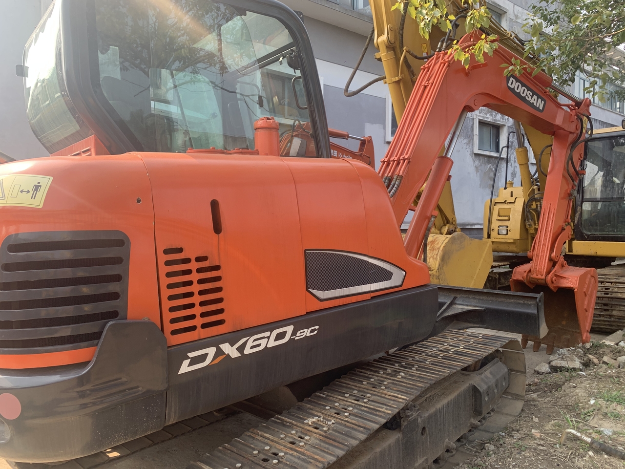 DOOSAN DX60-9 - Mini rýpadlo: obrázok 3 DOOSAN DX60-9 - Mini rýpadlo: obrázok 3
