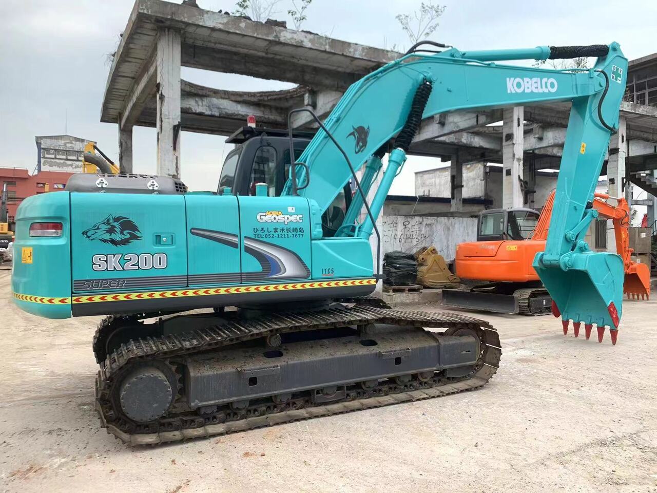 KOBELCO SK200-8 - Pásové rýpadlo: obrázok 2 KOBELCO SK200-8 - Pásové rýpadlo: obrázok 2