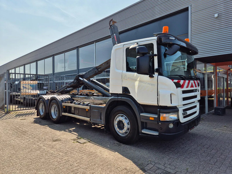 Scania P360 6X4 Containersysteem/ 21T Multilift/ Adjustable Hook - Nákladne vozidlo - káblový systém: obrázok 1 Scania P360 6X4 Containersysteem/ 21T Multilift/ Adjustable Hook - Nákladne vozidlo - káblový systém: obrázok 1