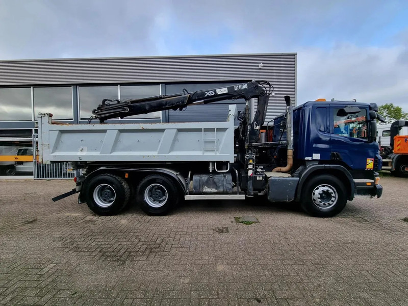 Scania P380 6X4/ Drieseitenkipper/ Hiabkrane 166 XS/ Greifer - Sklápač, Auto s hydraulickou rukou: obrázok 4 Scania P380 6X4/ Drieseitenkipper/ Hiabkrane 166 XS/ Greifer - Sklápač, Auto s hydraulickou rukou: obrázok 4