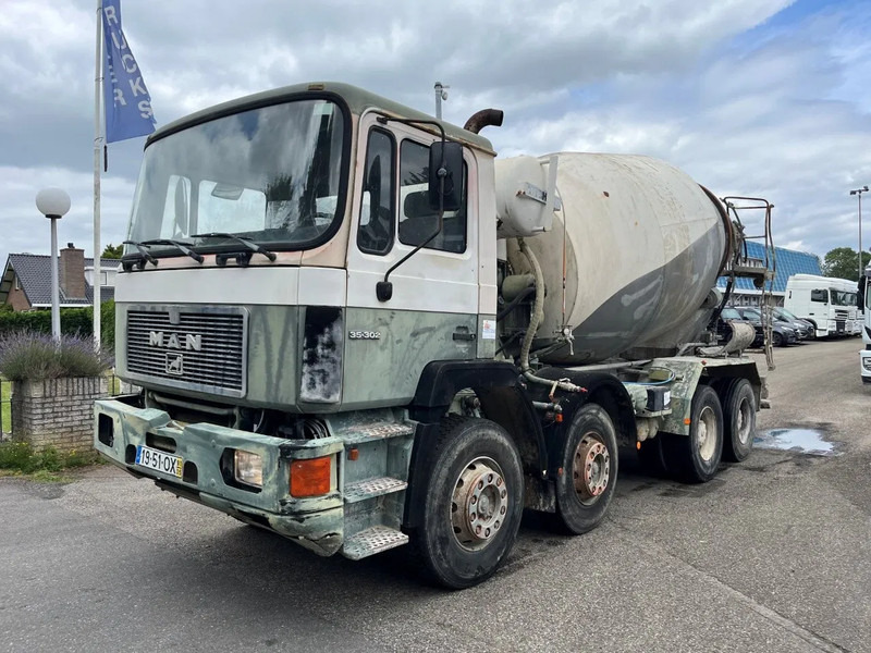 MAN 35.302 8x4 FULL STEEL SPRING MANUAL ZF GEARBOX !!! 6 CILINDER !!! - Domiešavač: obrázok 1 MAN 35.302 8x4 FULL STEEL SPRING MANUAL ZF GEARBOX !!! 6 CILINDER !!! - Domiešavač: obrázok 1