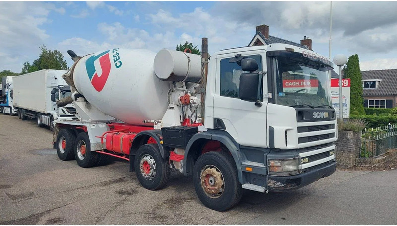 Scania P114-340 8x4 Mixer Full Steel Spring - Domiešavač: obrázok 2 Scania P114-340 8x4 Mixer Full Steel Spring - Domiešavač: obrázok 2